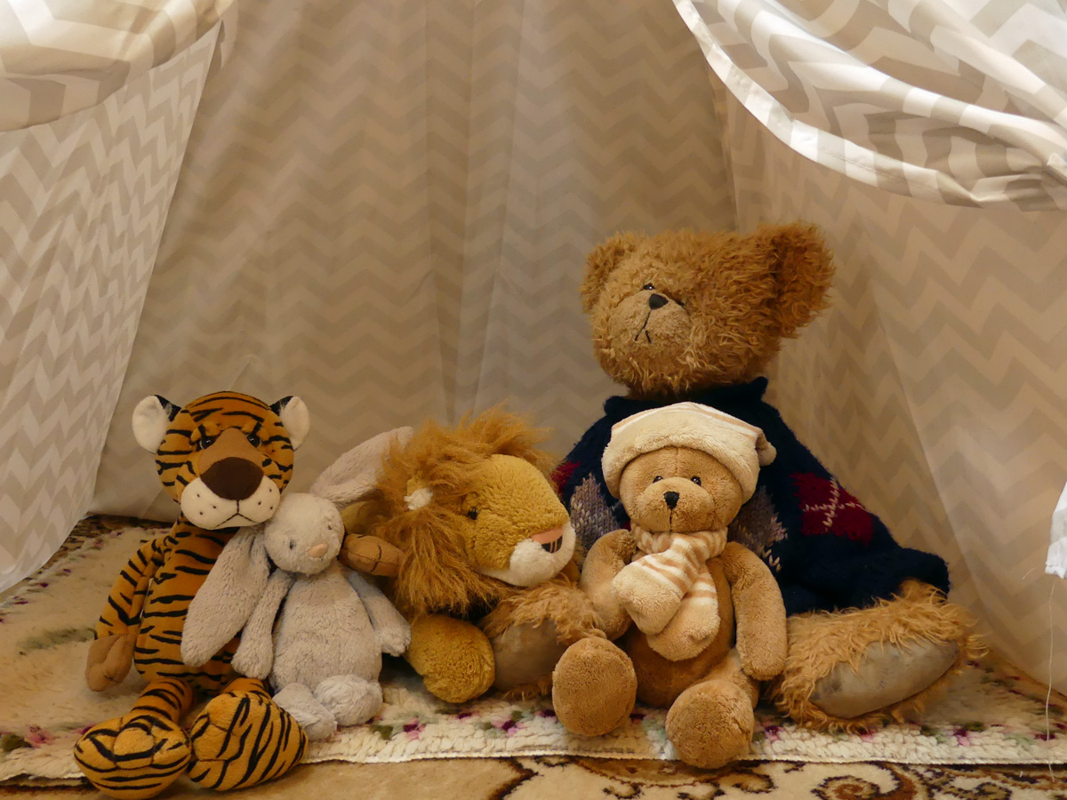 Hello from the Teddies at Maison Lairoux