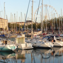 The Old Port at La Rochelle in Charente Maritime