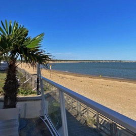 Panoramic View of the beach at La Tranche sur Mer