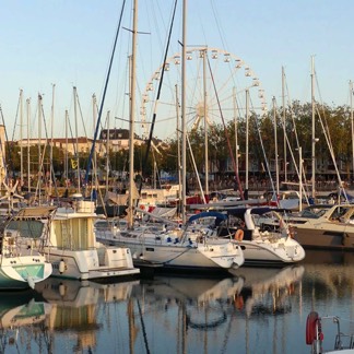 Boats in La Rochelle Harbour
