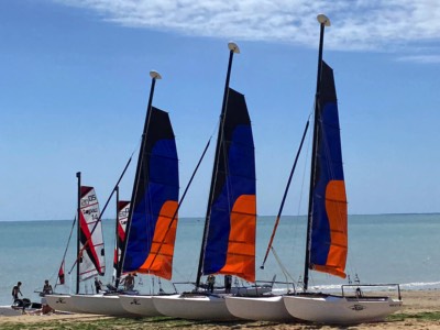 Sailboats at La Tranche sur Mer
