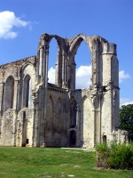 The Ruined Abbey at Maillezais