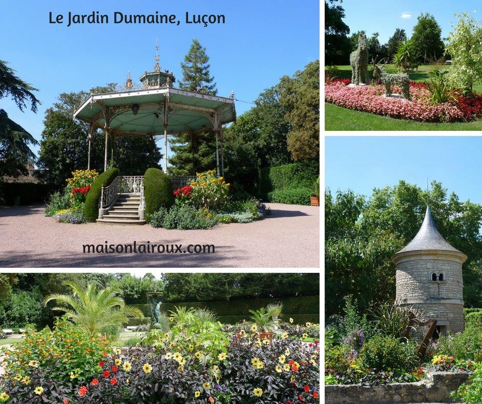 Jardin Dumaine in the centre of Lucon