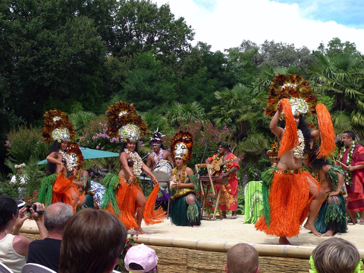 Polynesian Festival at the Parc Floral de Court d Aron