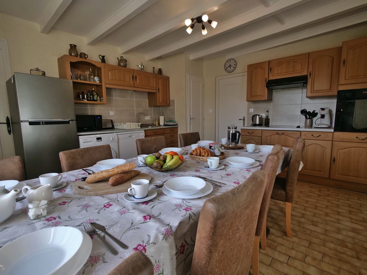 Fully equipped kitchen at Le Vieux Cafe