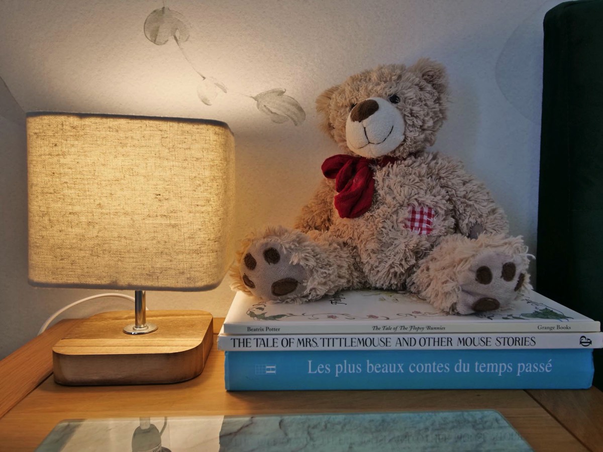 Bedtime reading for young children at Le Vieux Cafe