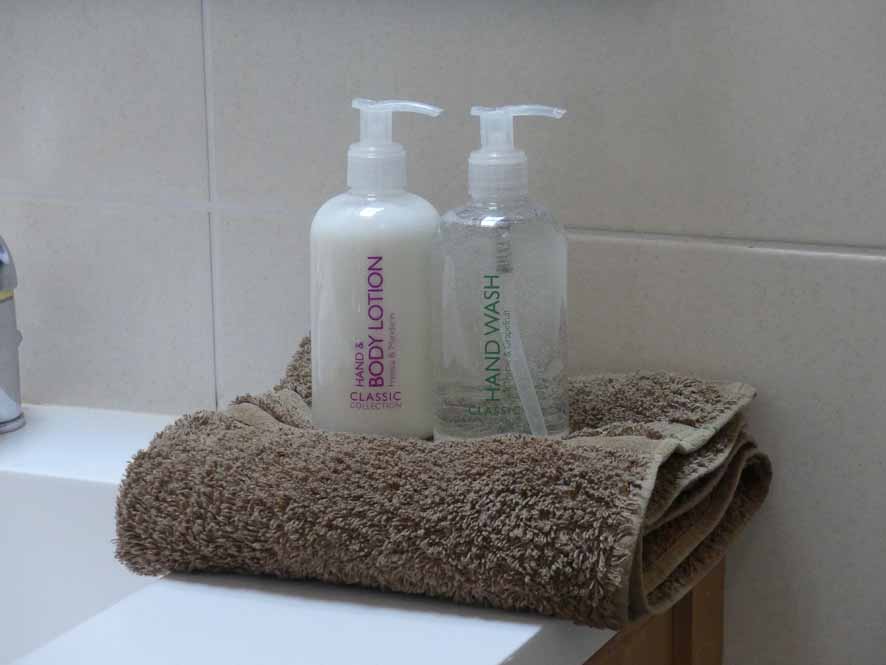 Refillable Toiletries in by gites.