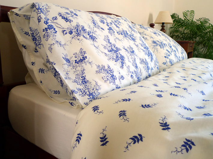 New Bed Linens in L Ecurie