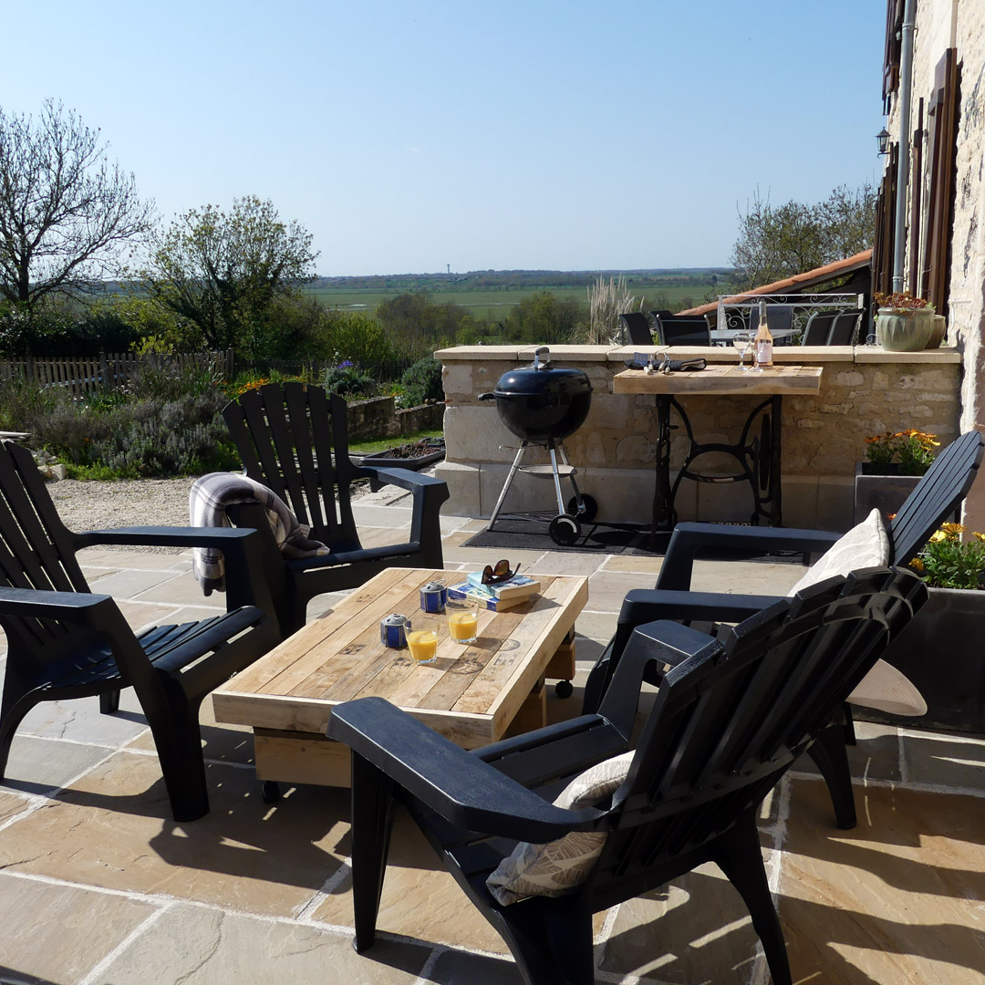 Relax on the New Terrace at Le Vieux Cafe