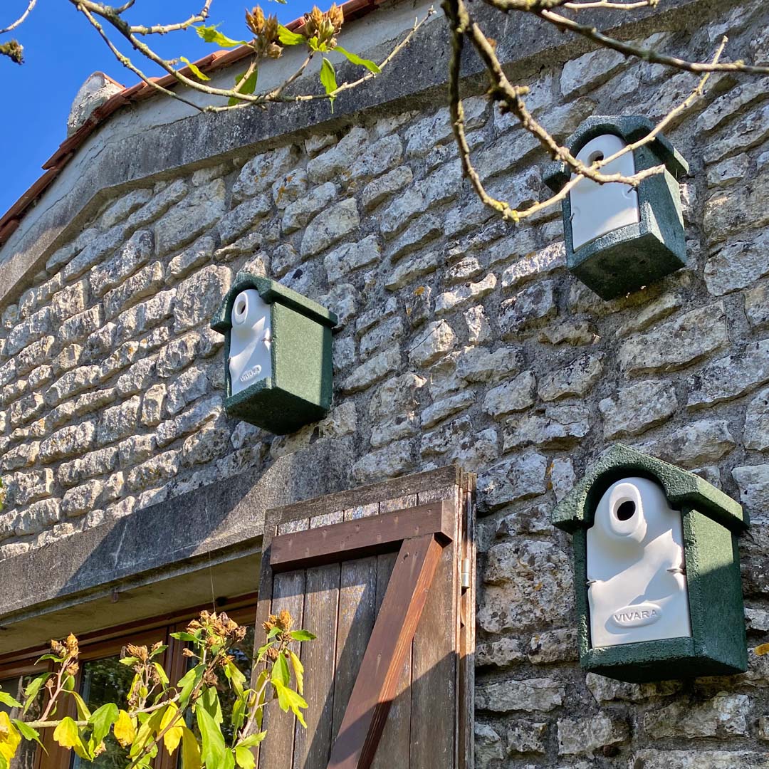 Bird Nesting Boxes at Maison Lairoux