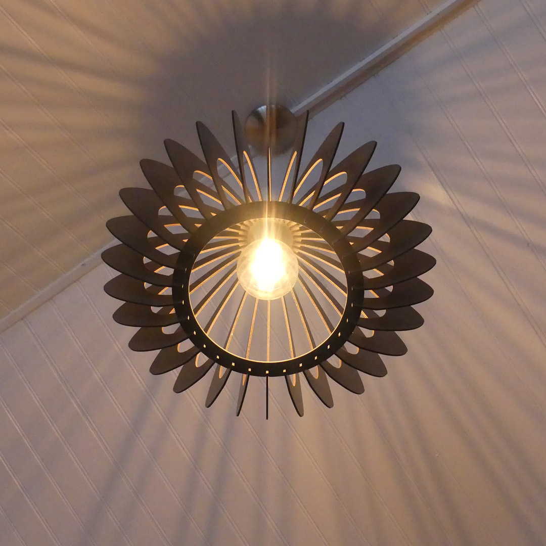 New Modern Lighting at L Ecurie Holiday Home