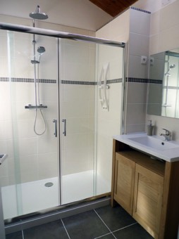 New Modern Shower room at L