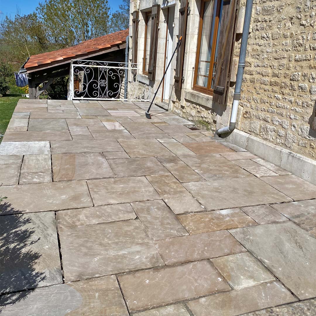 The new terrace at Maison Lairoux